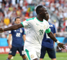 Sadio Mané, élu homme du match japon vs Sénégal 2-2