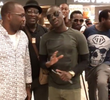 ARRIVAL de Pape Diouf &amp; sa band à Washington DC pour le Gala Diner du 17 aout avec New African Production INC.