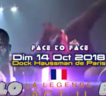 JOUR J - 09 : Toute la diaspora se mobilise pour la réussite du 13 octobre avec Pape Diouf à Bercy avec les deux Face to Face Balla Gaye 2 Modou Lo au Dock Haussman de Paris