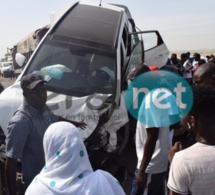 Photos Accident sur l'autoroute à péage : Collision monstre entre plusieurs voitures à hauteur de Diamniadio