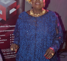 Madame Ndoura, vice présidente du MEDS, patronne de l'agence de voyage Ndoura aux African Leadership Awards à Paris