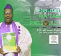 Nouvelle emission Ma Taag Rassoulilahi PSL avec Mohamed Abdallah Thiam Pdt Fondation Keur Rassoul