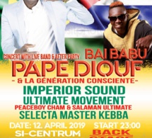 GOUDI SENEGAMBIA: Pape Diouf et Bai Babou à Stuttgart en Allemagne le 12 avril. Regardez