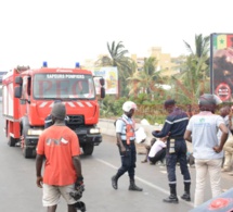 Témoignage d'une dame sur l'accident du car Ndiaga Ndiaye qui s'est renversé à hauteur de l'échangeur d'EMG