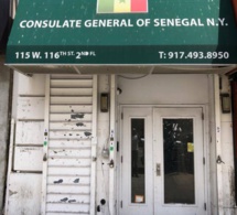 Le consulat du Sénégal à New York tombe en lambeaux (images)