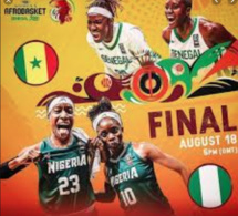 Finale Afrobasket 2019 : Nigeria championne d'Afrique devant le Senegal  avec 4 points d'écarts 59 à 55