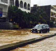 Marché Gueule-Tapée après la plui : Une odeur nauséabonde se dégage du mélange des eaux de pluie et de celles des fosses septiques