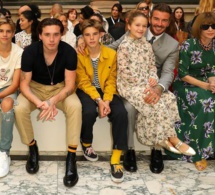 Les enfants Beckham font le buzz à la Fashion Week de Londres