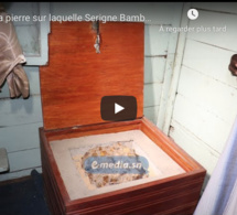 VIDEO– Médina rue 22×17: Découvrez la pierre sur laquelle Serigne Touba faisait ses ablutions