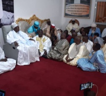 TOUBA RESIDENCE KHADIM: Serigne Basse reçoit les chefs religieux des différentes confréries.