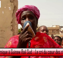 VIDÉO: Les habitants de Guinaw Rail très en colère avec les constructions du TER et réclament des passerelles.