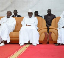 Présentation de condoléances : Macky Sall et Ousmane Sonko chez Alioune Badara Cissé, suite au décès de son fils.