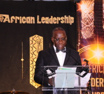 Entrée et discours de bienvenue du Président  Mbagnick Diop et ses invités d'honneur à la soirée des African leadership award