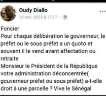 Kédougou: l’environnementaliste Oudy Diallo arrêté après cette publication sur Facebook