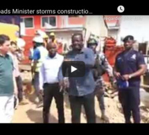 Ghana: Le ministre des Routes se rend sur un chantier et ordonne l’arrestation d’entrepreneurs turcs (vidéo)