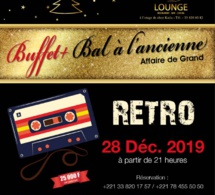 Spécial bal rétro à l'ancienne ce 28 décembre au K. LOUNGE à l'étage de chez Katia Almadie en face station shell Ngor