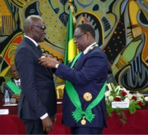 Photos: l'homme d'affaire Babacar Ngom élevé au rang de Grand Officier de l'Ordre National du Lion