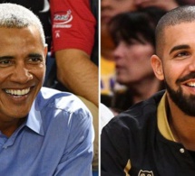 Quand Drake tombe sur une surprise de Michelle et Barack Obama