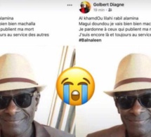 Toute la vérité sur l’intox qui annonce la mort de Golbert Diagne