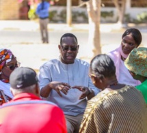 2ème journée du cleaning day, le Président Macky Sall était encore aux côtés de ses voisins