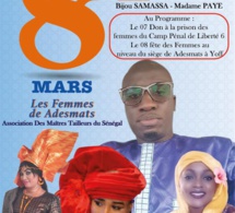 SOCIAL 08 MARS: L'ADESMATS ,(Association des maitres tailleurs du Senegal) célèbre la femme.