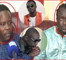 Les griots ont finalement tenu la manifestation, Mbaye Sy Ndiaye de Waly Seck et Ma Mané de Pape Diouf se retrouvent.