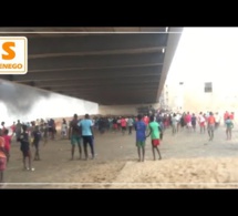  Plage de Cambéréne- Affrontement entre Forces de l’ordre et des jeunes…