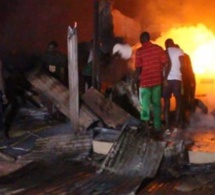 Incendie au marché central de Louga: Le commandant des pompiers explique comment le feu s’est déclenché