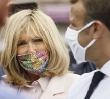 Maroc : Brigitte Macron adopte les masques signés Mehdi Qotbi