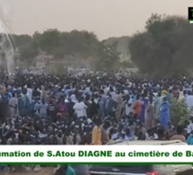 Du Jamais Vu à Touba à l’inhumation de S.Atou DIAGNE au cimetière de Baxiya