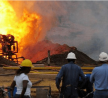 Ngadiaga : Le puits de gaz est toujours en feu