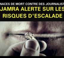 Menaces de mort contre des journalistes : Jamra alerte sur «les risques d’escalade»