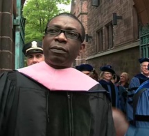 Quand le Ministre du Tourisme Youssou Ndour recevait un doctorat "Honoris Causa (Doctor of Music)" à l'université de Yale