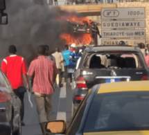 Autoroute à péage : L’ambulance de l’hôpital de Pikine prend feu…