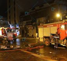 Guédiawaye : Incendie dans un magasin électroménager au marché Boubess