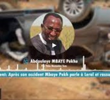 Réaction de Mbaye Pekhe après son accident: 'Je vais très bien. Abdoulaye Diouf Sarr est..."