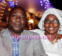 Voici les parents de Jacques et Mame Khoudia du groupe Takeifa, le commissaire Keita et sa femme