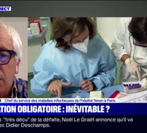 Gilles Pialoux: "Il va falloir passer par une obligation vaccinale" pour les soignants et les personnels non-médicaux