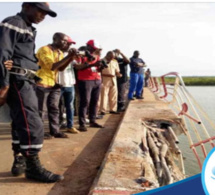 Ziguinchor: Un camion se renverse au pont Émile Badiane, le chauffeur porté disparu