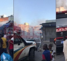 Incendie au centre ville: Un magasin de vente de matériels informatiques a pris feu