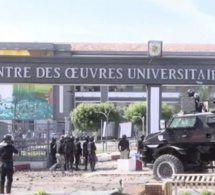 Ça Chauffe à L'UCAD : Affrontement entre forces de l’ordre et Étudiants