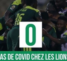 Covid-19 / Finale Can 2021 : Les résultats des Lions sont tombés