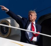 Un avion avec Trump à bord a dû atterrir d’urgence