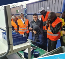 Projet 2000 villages électrifiés - Cheikh Diop a visité les locaux de ses fournisseurs marocains en matériaux électriques (PUDC)