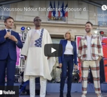 Youssou Ndour fait danser Brigitte et Emmanuel Macron à l’Élysée