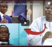 Urgent : Barthélémy très en colère tacle sévèrement Macky Sall et son regime