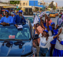 La coalition Aar Sénégal avec les investis Moussa Diop et Ndeye Sène à Saint-Louis (Photos)