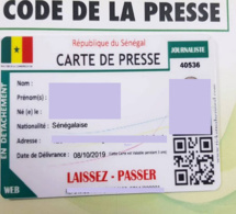 Carte nationale de la presse: La date d’exigibilité encore reportée jusqu’au 1er décembre