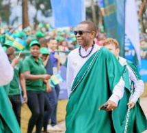 Rwanda La méga star Youssou Ndour à pris part à la cérémonie Kwita Izina