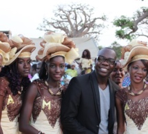 Abdou Guité Seck et les....Amazones lors du meeting de Oumar Gueye à Bambilor  !!!